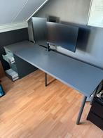 Modern IKEA Bureau met Ladekast, Ophalen, Zo goed als nieuw, Bureau