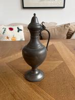 Antieke Tinnen Kan met Deksel, Antiek en Kunst, Ophalen