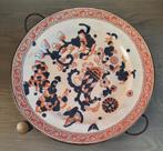 Antieke koperen warmhoudbord - John Marston, Ophalen of Verzenden