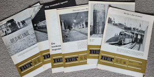 RET bedrijfsblad, 1969-1970, Verzamelen, Spoorwegen en Tramwegen, Gebruikt, Bus of Metro, Boek of Tijdschrift, Ophalen of Verzenden