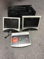Akai DVD Speler met 2 Schermen - Draagbaar!, Audio, Tv en Foto, Dvd-spelers, Gebruikt, Draagbaar, Ophalen of Verzenden, Overige merken