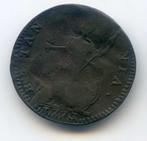 Groot Brittannië 1 Farthing 1773 OVERSLAG / Oude Vervalsing, Postzegels en Munten, Ophalen of Verzenden, Overige landen