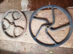 Gietijzeren vliegwiel, Antiek en Kunst, Antiek | Gereedschap en Instrumenten, Ophalen of Verzenden