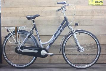 Target New York damesfiets 7 versn. blauw met garantie beschikbaar voor biedingen