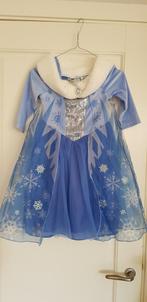 Elsa jurk, Kinderen en Baby's, Carnavalskleding en Verkleedspullen, Ophalen of Verzenden, Gebruikt, 110 t/m 116, Meisje