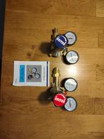 Unitor Oxygen & Acetyleen Regelaar Set, Doe-het-zelf en Verbouw, Gereedschap | Lasapparaten, Ophalen of Verzenden