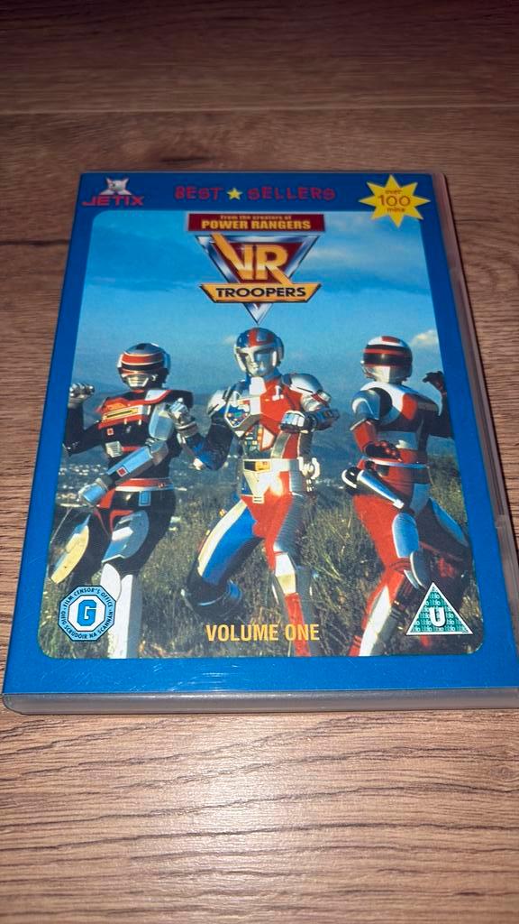 VR Troopers: volume one van Jetix en Fox Kids., Cd's en Dvd's, Dvd's | Tv en Series, Zo goed als nieuw, Ophalen of Verzenden