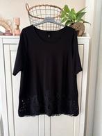 Ulla Popken tshirt maat 46/48 The Luxury Selection, Kleding | Dames, Ophalen of Verzenden, Zo goed als nieuw, Zwart, Shirt of Top