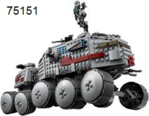 Lego 75151 Clone Turbo Tank Star Wars starwars, Kinderen en Baby's, Speelgoed | Duplo en Lego, Zo goed als nieuw, Lego, Complete set