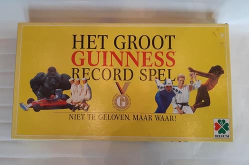 Het Groot Guinness Record spel - ZGAN - retro bordspel, Hobby en Vrije tijd, Gezelschapsspellen | Bordspellen, Zo goed als nieuw