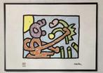 Keith Haring : litho op groot formaat, Antiek en Kunst, Kunst | Litho's en Zeefdrukken, Ophalen of Verzenden