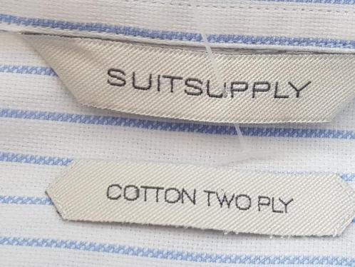 Nieuw Suitsupply overhemd met wit baluwe kleur maat 40, Kleding | Heren, Overhemden, Nieuw, Halswijdte 39/40 (M), Wit, Verzenden