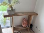 Sidetable Hout smal wandmeubel 75 hoog x 19 diep x 100 breed, Huis en Inrichting, Tafels | Sidetables, Ophalen, Zo goed als nieuw