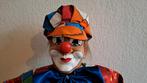 Grote clown staand carnaval gekleurde pet, Versiering, Onbekend, Ophalen of Verzenden, Zo goed als nieuw