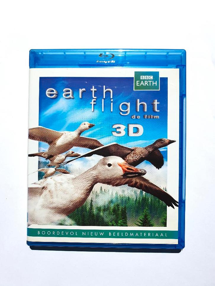 BBC Earth - Earthflight 3D + 2D, Cd's en Dvd's, Blu-ray, Zo goed als nieuw, Documentaire en Educatief, 3D, Ophalen of Verzenden