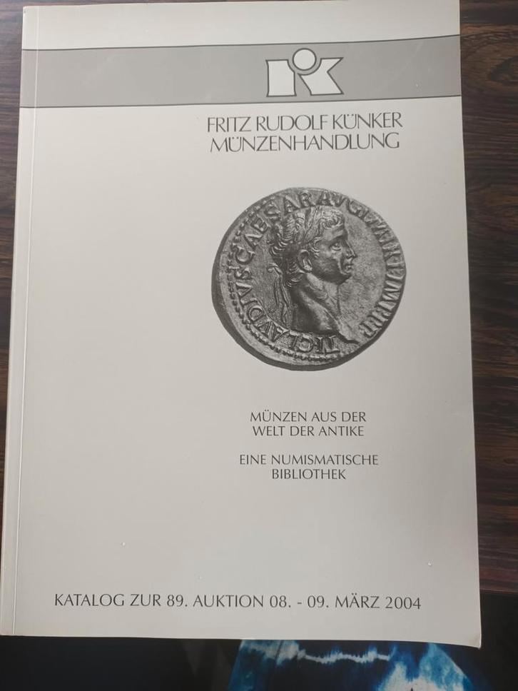Muntenboek Duitstalig- Fritz Rudolf Künker, Boeken, Catalogussen en Folders, Zo goed als nieuw, Ophalen of Verzenden