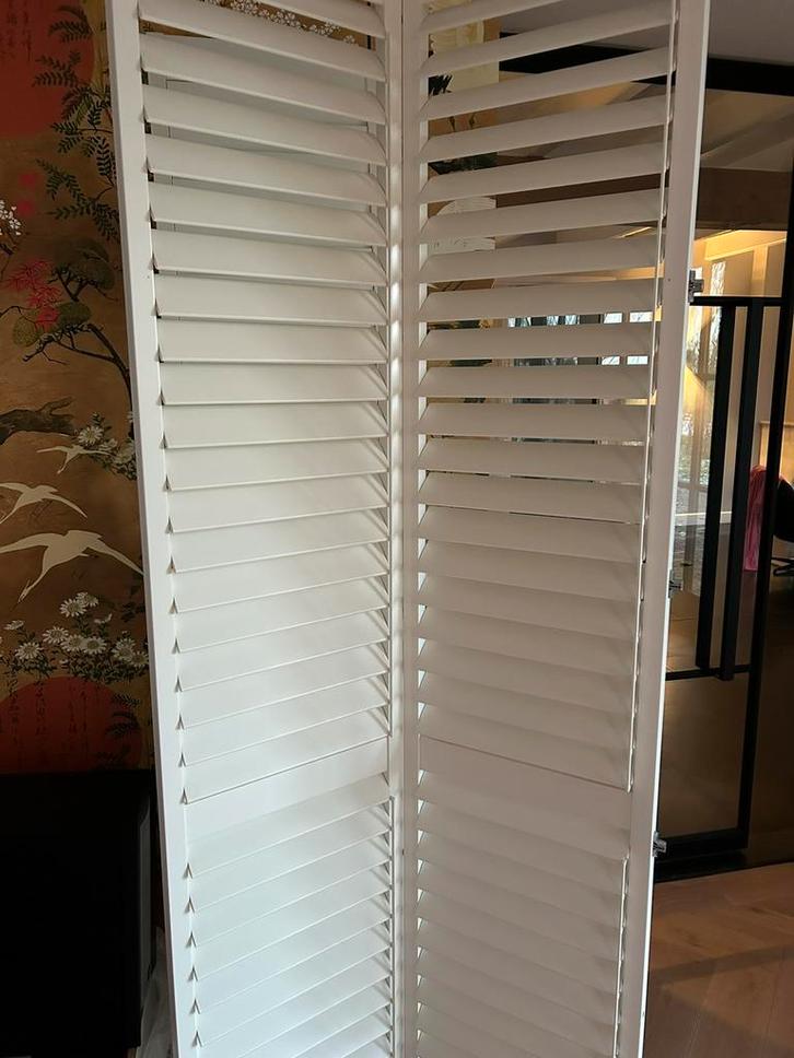 Shutters, voor openslaande deuren, met frame., Huis en Inrichting, Overige Huis en Inrichting, Zo goed als nieuw, Ophalen