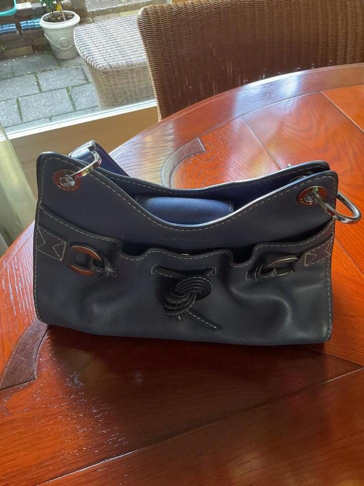 HELE MOOIE BLAUWE HANDTAS VAN HET MOOIE MERK LANCEL, Sieraden, Tassen en Uiterlijk, Tassen | Damestassen, Zo goed als nieuw, Handtas
