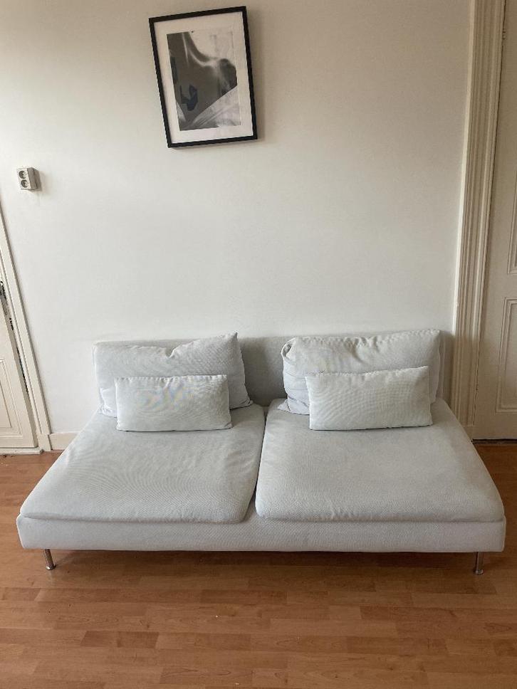 soderhamn bank Ikea, Huis en Inrichting, Banken | Bankstellen, Zo goed als nieuw, Rechte bank, Driepersoons, 150 tot 200 cm, 75 tot 100 cm