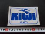 sticker KIWI Helmets  logo, Verzamelen, Ophalen, Zo goed als nieuw, Bedrijf of Vereniging