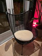 HK Living egg chair (zwart), Ophalen, Zwart, Riet of Rotan, Zo goed als nieuw