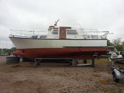 Aangeboden motorkruiser, Watersport en Boten, Motorboten en Motorjachten, Gebruikt, Staal, Diesel, Binnenboordmotor, 50 pk of meer