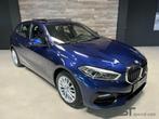 BMW 1-serie 118i Sport Line, Gebruikt, Blauw, Leder, 1265 kg
