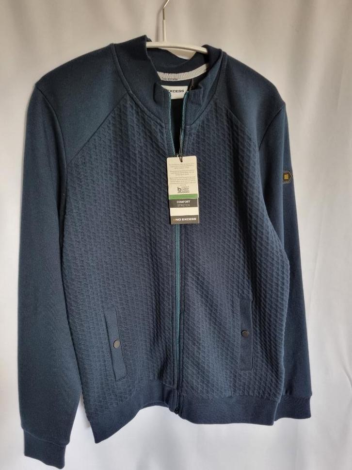 Heren vest merk No Excess mt S nieuw, Kleding | Heren, Truien en Vesten, Nieuw, Maat 46 (S) of kleiner, Blauw, Verzenden