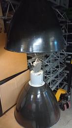 2x Industriele hang lamp met LED lichtbron, Ophalen of Verzenden, Gebruikt, Metaal, 50 tot 75 cm