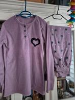 Leuke Fleece Pyjama - Maat M, Maat 38/40 (M), Paars, Gedragen, Zirve