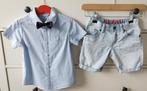 Stoer jongens setje, bloesje, korte broek 104, WE en H&M, Kinderen en Baby's, Kinderkleding | Maat 104, Jongen, WE, Gebruikt, Ophalen of Verzenden