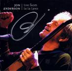 JON ANDERSON 2 CD LIVE FROM LA LA LAND zonder handtekening, Ophalen of Verzenden, 1980 tot 2000, Zo goed als nieuw