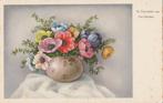 BLOEM BLOEMEN JAREN 50  ZEER MOOIE OUDE KAART KH189, Verzamelen, Ansichtkaarten | Themakaarten, Ophalen of Verzenden, 1940 tot 1960