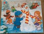 Puzzel wintertijd MB 100 stukjes, Ophalen of Verzenden, Gebruikt