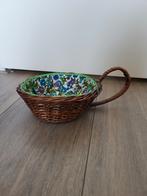 Kleine rotan/ rieten mandje, Ophalen of Verzenden, Rechthoekig