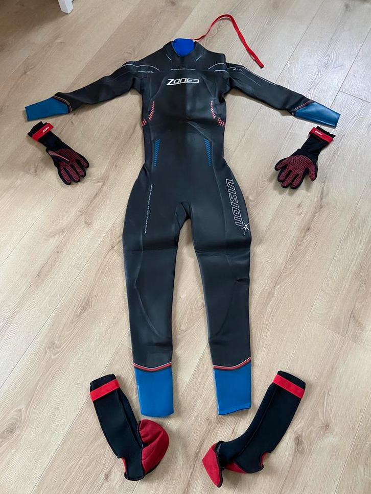 Zone3 Vision fullsleeve wetsuit/ swimsuit small tall & extra, Watersport en Boten, Watersportkleding, Zo goed als nieuw, Wetsuit