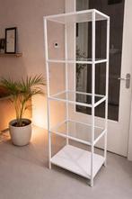 Ikea Vittsjö witte glazen stellingkast, Ophalen, 50 tot 100 cm, Zo goed als nieuw, Minder dan 100 cm