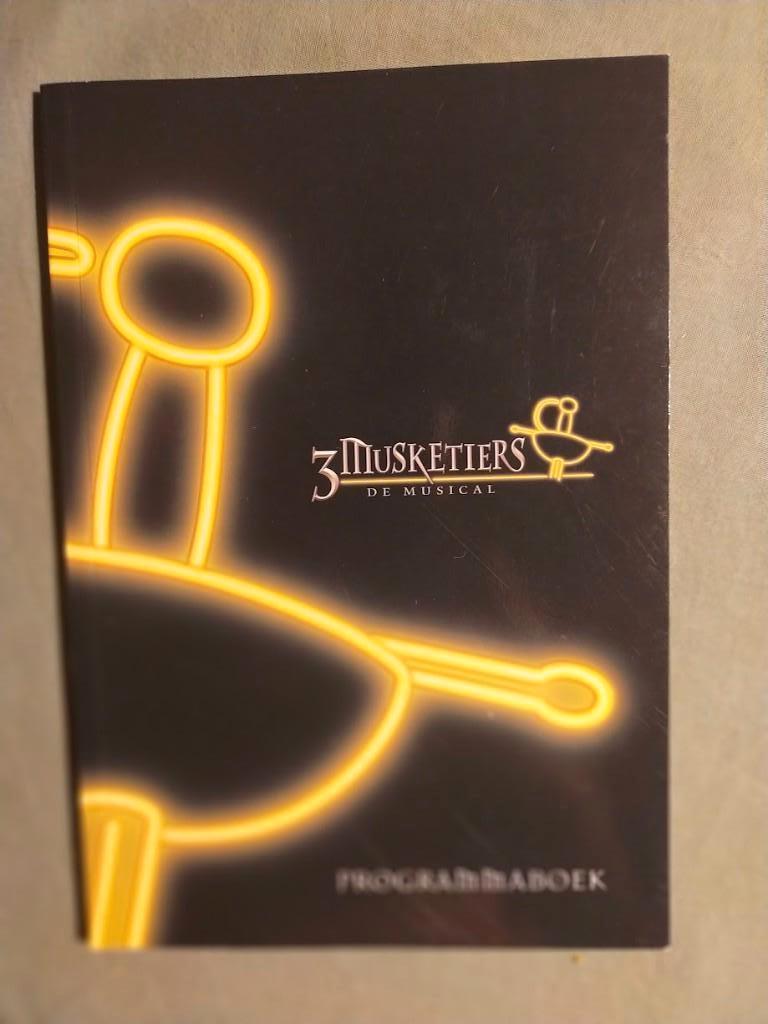 3 Musketiers - de Musical - Programmaboek (2003) z.g.a.n., Ophalen of Verzenden, Zo goed als nieuw, Ballet of Musical