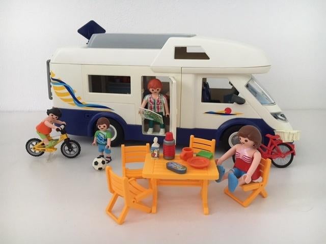 Playmobil kampeerwagen 4859, Verzenden, Zo goed als nieuw, Complete set