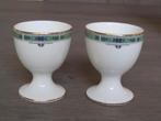 2 Wedgwood Jade Eierdoppen, Overige typen, Wedgwood, Ophalen of Verzenden, Zo goed als nieuw