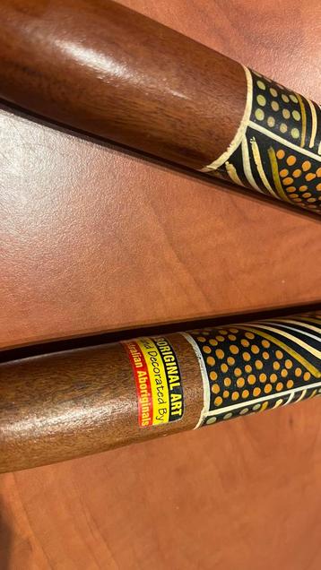 Aboriginal Claves - Muziekinstrument beschikbaar voor biedingen