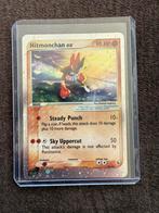 Pokemon Hitmonchan ex #98, Ophalen of Verzenden, Zo goed als nieuw, Losse kaart