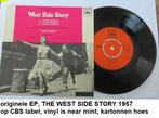 THE WEST SIDE STORY, originele EP's uit 1957, Ophalen of Verzenden, Zo goed als nieuw, Overige formaten