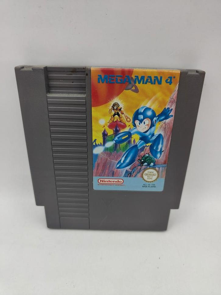 Mega Man 4 - Nintendo NES, Spelcomputers en Games, Games | Nintendo NES, Gebruikt, Platform, 1 speler, Vanaf 7 jaar, Ophalen of Verzenden
