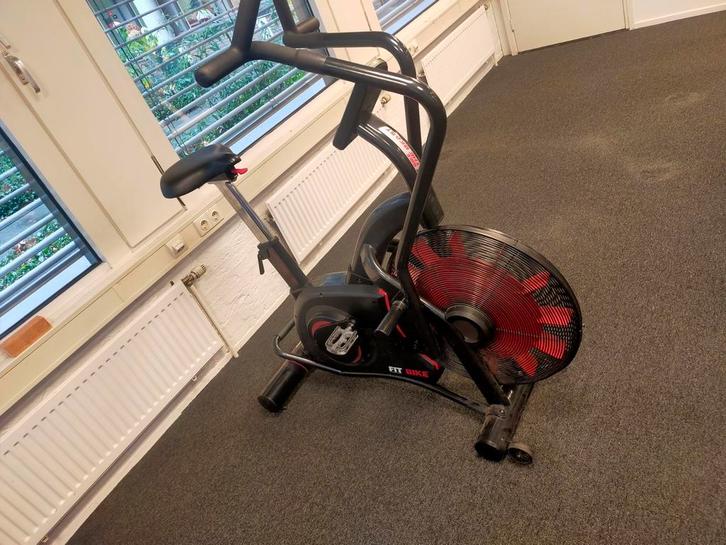 Fit Bike Airbike - Gereviseerd, Sport en Fitness, Fitnessapparatuur, Zo goed als nieuw, Airbike, Armen, Benen, Buik, Rug, Metaal