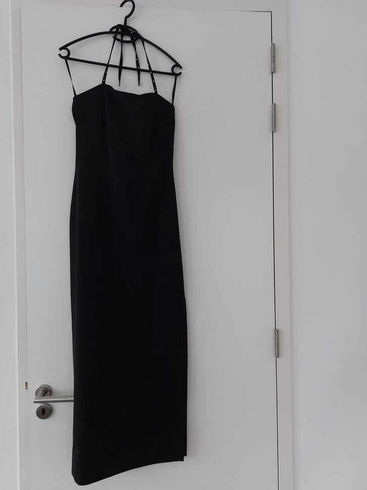 Galajurk van La Stangata maat 36, Kleding | Dames, Gelegenheidskleding, Zo goed als nieuw, Galajurk, Maat 36 (S), Zwart, Ophalen of Verzenden