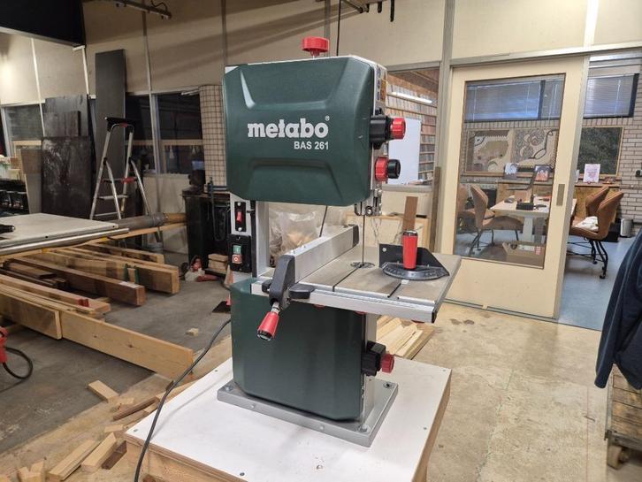 Metabo lintzaag BAS 261, Doe-het-zelf en Verbouw, Gereedschap | Zaagmachines, Zo goed als nieuw, Lintzaag, Minder dan 600 watt