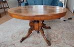 Ovale oude tafel, Ophalen