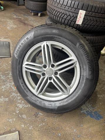 Audi Q5 winterset 17 inch | Continental | 7mm profieldiepte beschikbaar voor biedingen