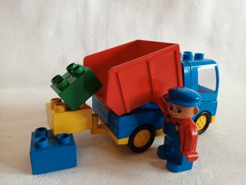 Vintage Duplo set 2606 Kiepauto kiepwagen vrachtwagen  beschikbaar voor biedingen
